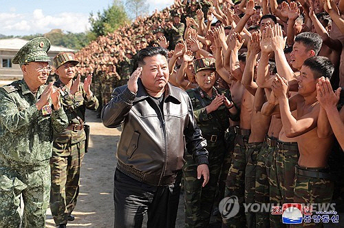 김정은 북한 국무위원장 [조선중앙통신 연합뉴스 자료사진]